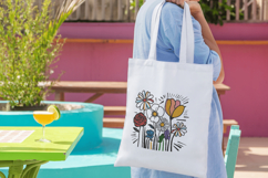 Colorful Wildflower Garden Embroidery Design Product Image 5