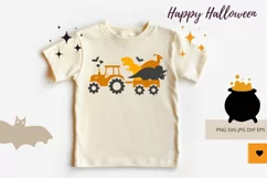 Halloween Dinosaur SVG - Monster Truck SVG, Hocus Pocus SVG Product Image 5