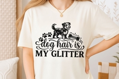 Dog Hair Is My Glitter Svg, Dog Mom Svg, Dog Lover Svg. Product Image 6