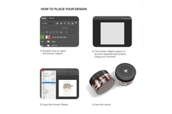Amber Glass Jars - PSD Mockup Product Image 5