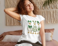 Latch Hook Yarn Crochet Funny St Patricks Silly Goose PNG Product Image 3