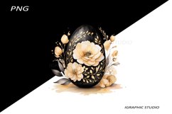 Easter Clipart, Easter Egg Clipart, Easter Bunny Png Product Image 1