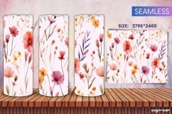 Floral Tumbler Wraps Bundle | 20 Oz | Sublimation Product Image 6