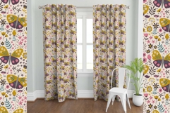 Butterfly Floral Seamless Pattern Product Image 5