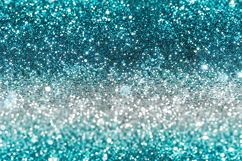 A sparkling teal and silver glitter background Product Image 2