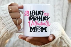 Volleyball mom svg, SVG files for cricut, laser cut files Product Image 4