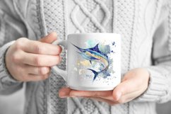 Marlin Watercolor Sublimation Bundle Png Transparen Product Image 5