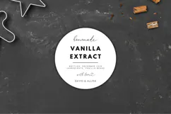 Canva | Vanilla Extract Labels Template Product Image 4