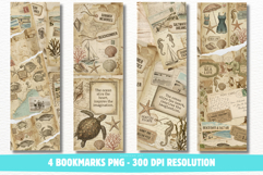 Ephemera Nautical Bookmarks Png Product Image 1
