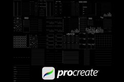 Planner Guide Template Set 2 Procreate Brush Stamps, 25 Product Image 5
