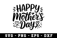 Happy Mother Day Svg |Mother Day SVG Cut files | Cricut Product Image 1