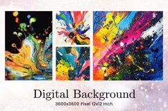 Paint Texture Wall Art Splash Background_5 Product Image 1