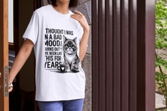 Meow &amp; Mood Sarcastic Cat Quote PNG Pack Product Image 5