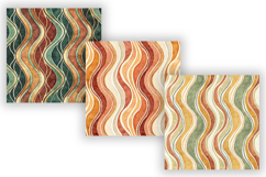 Wavy Hand Drawn Stripe Digital Paper, Seamless Earthy Boho Product Image 6