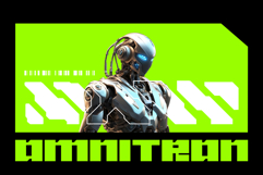 Arken Modern Futuristic Font Product Image 5