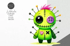 Halloween clipart, Doll clipart, Autumn clipart Product Image 1