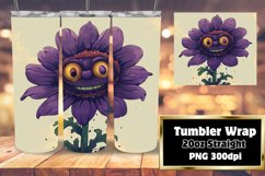 Nostalgic Floral Radiance: Tumbler Art Product Image 1