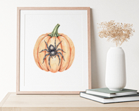 Halloween Pumpkins Clipart, 30 PNG Scary Product Image 6