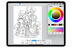 85 Procreate Castles Stamp Brushes Product Image 3