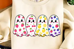 Spooky Ghost Friends Halloween PNG, Halloween PNG, Boo PNG Product Image 2