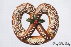 Gingerbread Cookie Christmas Sublimation Clipart Bundle PNG Product Image 8