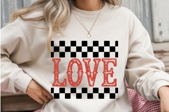 LOVE PNG | Retro Valentine’s Day Sublimation Design Product Image 2