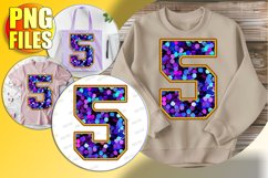 5 Doodle Letter Style Icon Joyful Holiday Celebration! Product Image 1