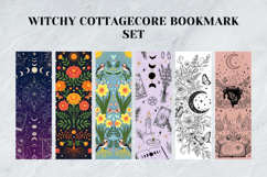 Witchy Cottagecore Bookmark Set,Forest Magic Botanical Gift Product Image 5