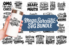Mega Sarcastic SVG Bundle 22 Designs Product Image 1