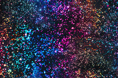 Vibrant Multicolor Glitter Sparkle Abstract Background Product Image 1