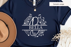 Music Monogram SVG Bundle A-Z Product Image 5