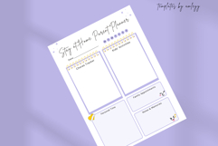 Stay-at-Home Parent Daily Planner Template Editable Canva Product Image 5
