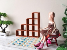 Miniature drawer stairs shape digital file. Dollhouse furnit Product Image 5