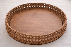 Basket base 20 inch 50 cm round CNC download file laser cut Product Image 5