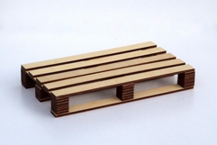 Miniature pallet bed digital file download kit dollhouse Product Image 5