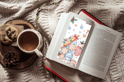 Kawaii Winter Breakfast Bookmark Set,Pastel Christmas Dessert Product Image 5