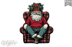 Christmas Santa Clipart Design - High Quality 300 Dpi Product Image 1