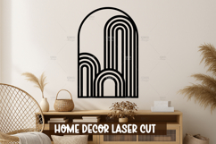 Mid Century Wall Art Laser Cut File for Home Decor Product Image 1