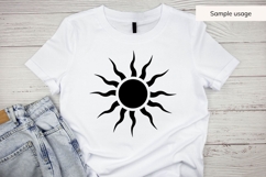 Sun SVG - Sunrise Or Sunset Product Image 5