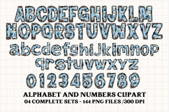 Father’s Day Alphabet clipart, father’s day letters doodle Product Image 5