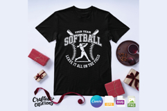 Softball Team SVG | Leave It All On The Field Product Image 5