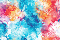 Colorful Alcohol Ink Abstract Background Digital Paper Product Image 1