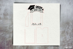 Graduation Photo Frame Laser Cut | Tassel Holder | SVG Product Image 3