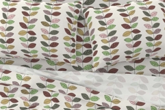 Scandi Leaf Repeat Pattern Product Image 5