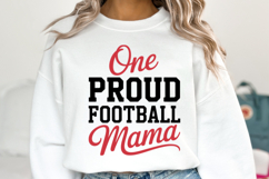 One Proud Football Mama Svg | Game Day Svg | Shirt Svg Product Image 5