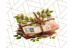 Forest Mail Delivery Clipart PNG, Animal Post Office PNG Product Image 5