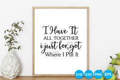 Sarcastic quotes SVG Design, Funny quotes svg design Product Image 5