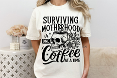 Snarky Mom SVG PNG Funny Mom Life Coffee Motherhood Product Image 5