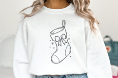 Christmas Sock Svg | Christmas svg | Shirt Svg Product Image 5