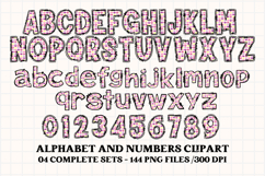 Baby Girl Alphabet, baby girl letters doodle, baby clipart Product Image 5